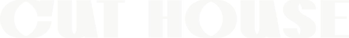 Logo akademii barberingu CUT HOUSE